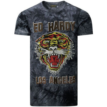 Oblačila Moški Majice s kratkimi rokavi Ed Hardy - Los tigre t-shirt black Črna