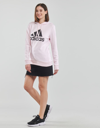 Adidas Sportswear BL FT HOODED SWEAT Roza / Črna