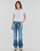 Oblačila Ženske Jeans flare Le Temps des Cerises JFFLARE0W9040 Modra