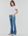 Oblačila Ženske Jeans flare Le Temps des Cerises JFFLARE0W9040 Modra