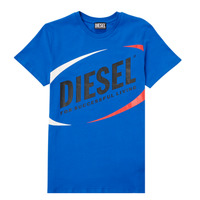 Oblačila Dečki Majice s kratkimi rokavi Diesel MTEDMOS Modra