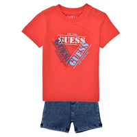 Oblačila Dečki Otroški kompleti Guess SIGREI Večbarvna