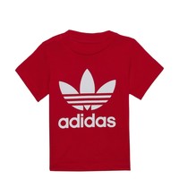Oblačila Otroci Majice s kratkimi rokavi adidas Originals TREFOIL TEE Rdeča