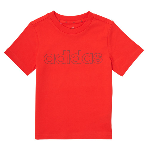 Oblačila Dečki Majice s kratkimi rokavi Adidas Sportswear ELORRI Rdeča