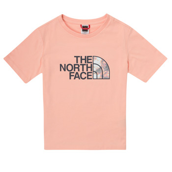 Oblačila Deklice Majice s kratkimi rokavi The North Face EASY RELAXED TEE Rožnata
