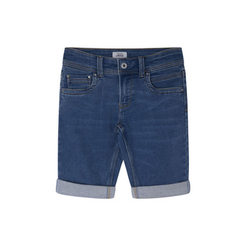 Oblačila Dečki Kratke hlače & Bermuda Pepe jeans TRACKER SHORT Modra