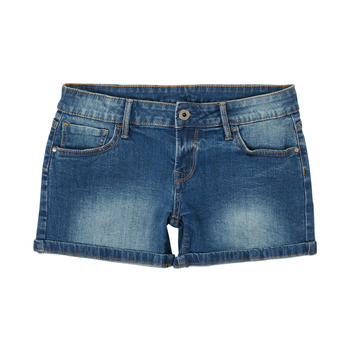 Oblačila Deklice Kratke hlače & Bermuda Pepe jeans FOXTAIL Modra