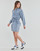 Oblačila Ženske Kratke obleke Ikks BU30225 Modra