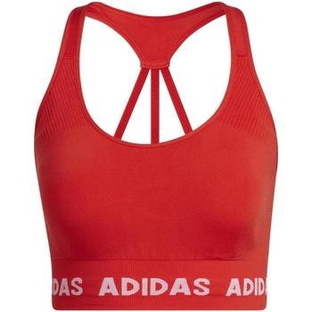 Oblačila Ženske Športni nedrčki adidas Originals Training Aeroknit Rdeča