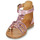 Čevlji  Deklice Sandali & Odprti čevlji Citrouille et Compagnie GITANOLO Rožnata