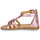 Čevlji  Deklice Sandali & Odprti čevlji Citrouille et Compagnie GITANOLO Rožnata