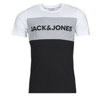 Oblačila Moški Majice s kratkimi rokavi Jack & Jones JJELOGO Bela