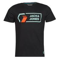 Oblačila Moški Majice s kratkimi rokavi Jack & Jones JCOLOGAN Črna