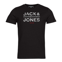 Oblačila Moški Majice s kratkimi rokavi Jack & Jones JCOGALA Črna