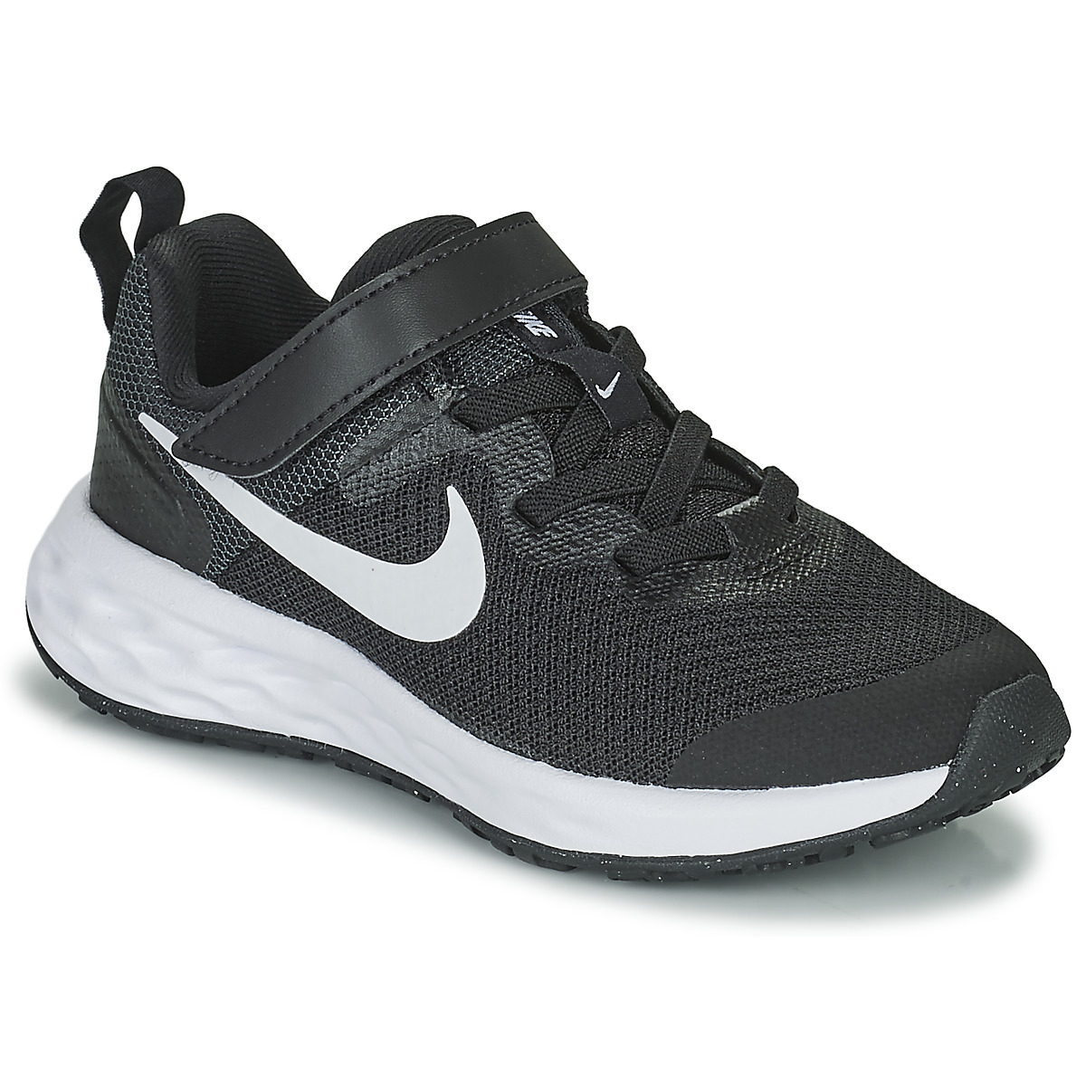 Čevlji  Otroci Šport Nike Nike Revolution 6 Črna / Bela