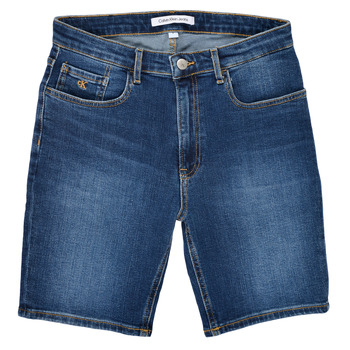 Oblačila Dečki Kratke hlače & Bermuda Calvin Klein Jeans REGULAR SHORT ESS BLUE Modra