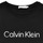 Oblačila Deklice Kratke obleke Calvin Klein Jeans INSTITUTIONAL SILVER LOGO T-SHIRT DRESS Črna