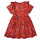 Oblačila Deklice Kratke obleke Petit Bateau BLOOM Rdeča