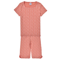 Oblačila Deklice Pižame & Spalne srajce Petit Bateau BRUNE Rožnata