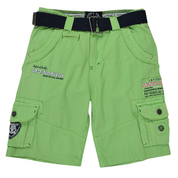 Oblačila Dečki Kratke hlače & Bermuda Geographical Norway POUDRE BOY Zelena