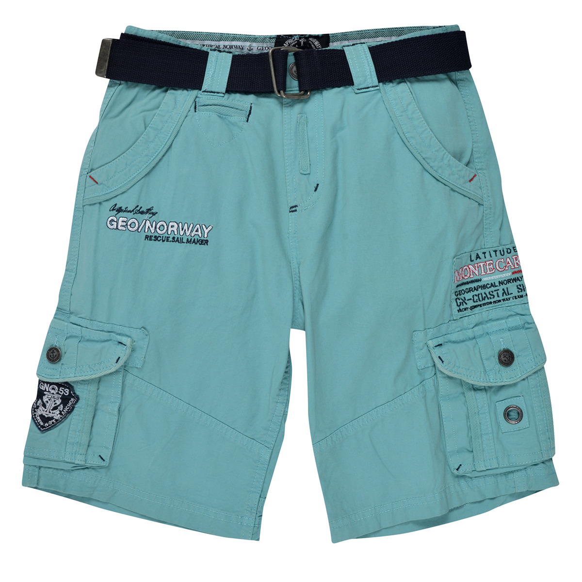 Oblačila Dečki Kratke hlače & Bermuda Geographical Norway POUDRE BOY Modra