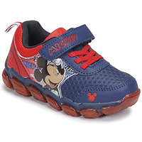 Čevlji  Dečki Nizke superge Disney MICKEY Modra / Rdeča
