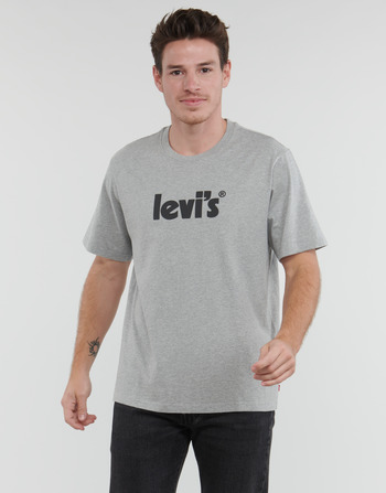 Oblačila Moški Majice s kratkimi rokavi Levi's SS RELAXED FIT TEE Siva