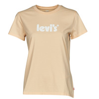 Oblačila Ženske Majice s kratkimi rokavi Levi's THE PERFECT TEE Peach