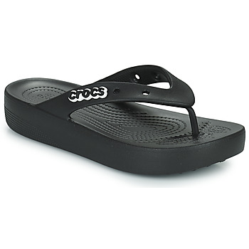 Čevlji  Ženske Japonke Crocs Classic Platform Flip W Črna