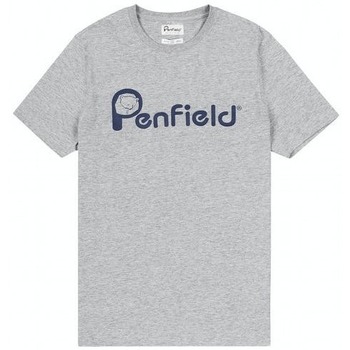 Oblačila Moški Majice s kratkimi rokavi Penfield T-shirt  Bear Chest Siva