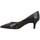 Čevlji  Ženske Salonarji Les Venues 8802 Cuir Femme Noir Črna