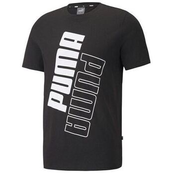 Oblačila Moški Majice & Polo majice Puma POWER TEE Črna