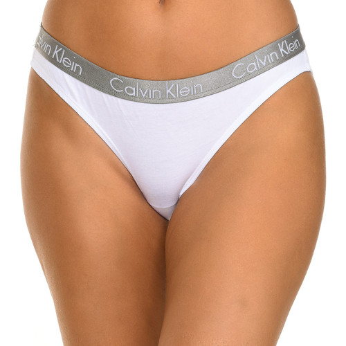 Spodnje perilo Ženske Spodnje hlače Calvin Klein Jeans D1064E-100 Bela