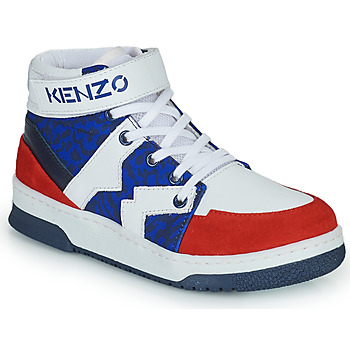Čevlji  Dečki Visoke superge Kenzo K29074 Modra / Bela / Rdeča