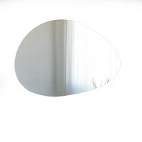 Dom Ogledala Decortie Mirror - Porto Ayna 90x60 cm Črna