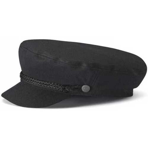Tekstilni dodatki Kape s šiltom Brixton Fiddler cap Črna