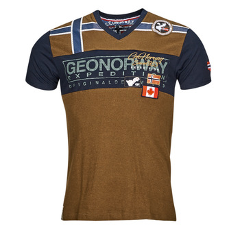 Oblačila Moški Majice s kratkimi rokavi Geographical Norway JARADOCK Rjava