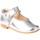 Čevlji  Deklice Balerinke Angelitos 25918-15 Srebrna