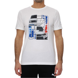Oblačila Moški Majice s kratkimi rokavi Puma BMW Motorsport Graphic Tee Bela