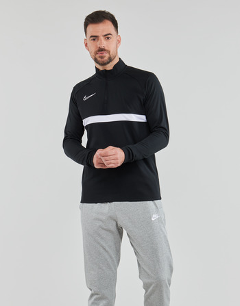 Oblačila Moški Športne jope in jakne Nike Dri-FIT Soccer Drill Top Črna / Bela / Bela / Bela