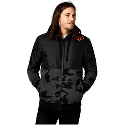 Oblačila Moški Usnjene jakne & Sintetične jakne Fox Racing CHAQUETA NEGRA HOMBRE   28685 Črna