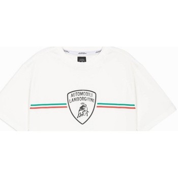 Oblačila Moški Majice & Polo majice Lamborghini MAGLIETTE Bela