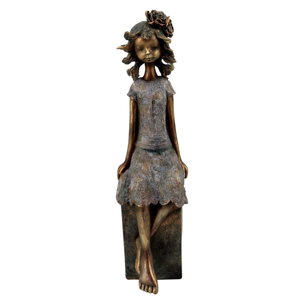 Dom Kipci in figurice Signes Grimalt Slika Dekle Sedel Siva
