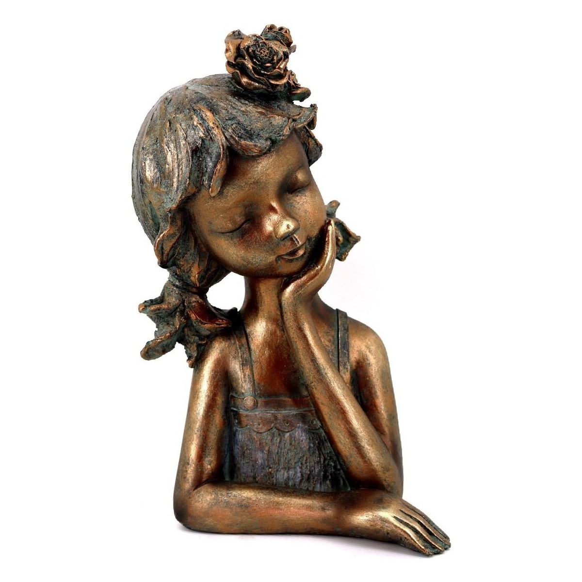 Dom Kipci in figurice Signes Grimalt Slika Child Busto Pozlačena