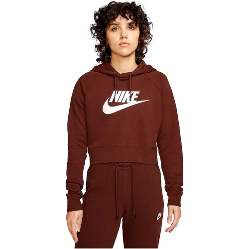 Oblačila Ženske Puloverji Nike SUDADERA GRANATE MUJER  CJ6327 Rdeča