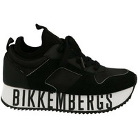 Čevlji  Ženske Nizke superge Bikkembergs Footwear B4BKW0137-BLACK Črna