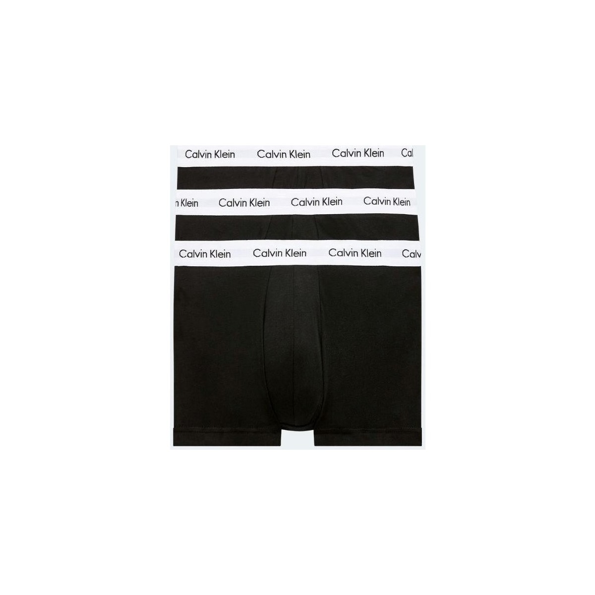 Spodnje perilo Moški Spodnje hlače Calvin Klein Jeans 0000U2664G 3P LR TRUNK Črna