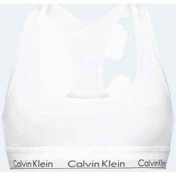 Oblačila Ženske Športni nedrčki Calvin Klein Jeans  Bela