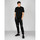 Oblačila Moški Majice s kratkimi rokavi Les Hommes LKT152 703 | Oversized Fit Mercerized Cotton T-Shirt Črna