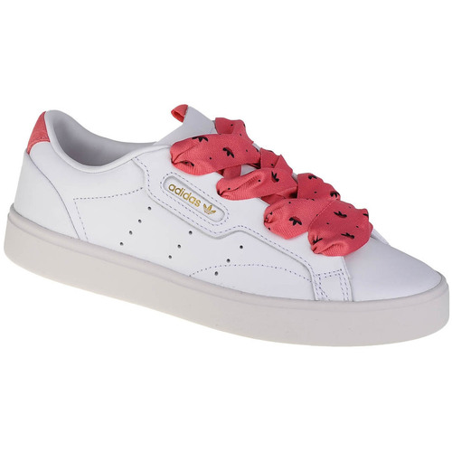 Čevlji  Ženske Nizke superge adidas Originals adidas Sleek W Bela